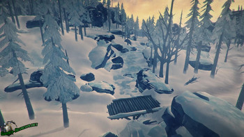 Деревянный мостик в The Long Dark