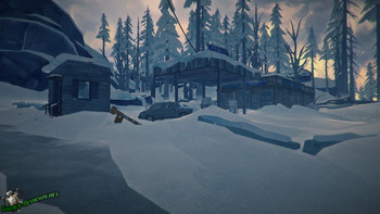 Автозаправка в The Long Dark